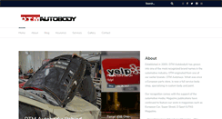 Desktop Screenshot of dtmautobody.com